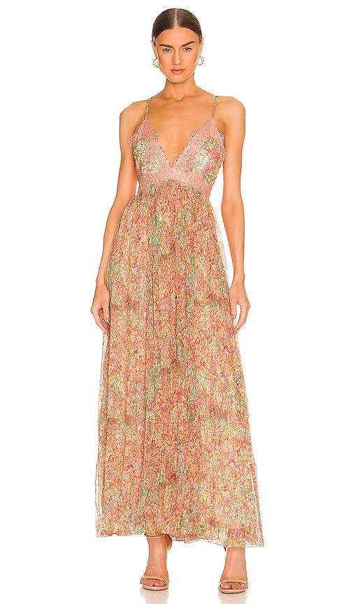 ROCOCO SAND Long Dress in Multicolor