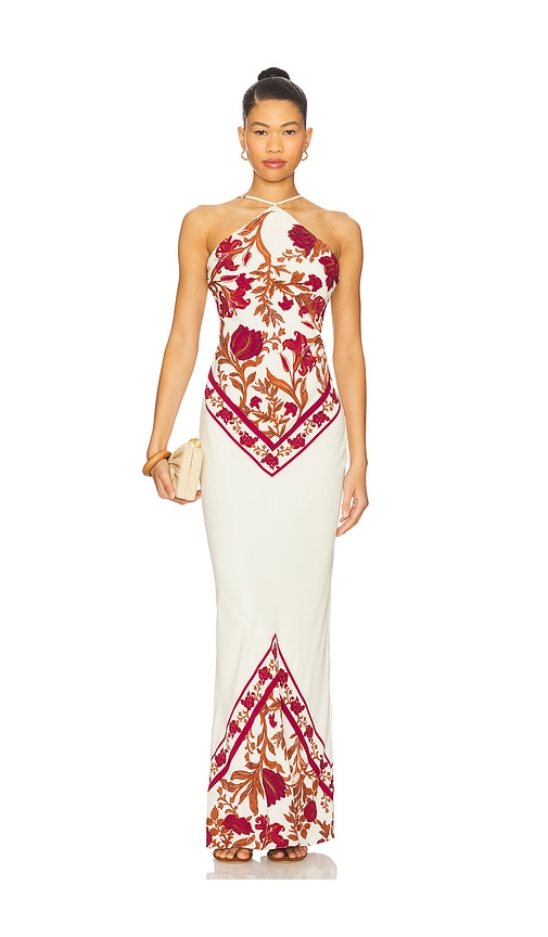 Bias Halter Maxi Dress in . Size M, S, XS - ROCOCO SAND - Modalova