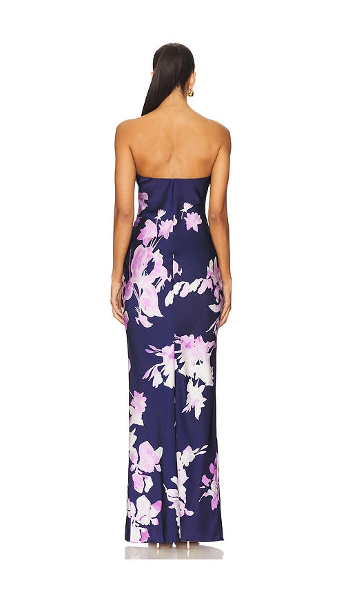  Rococo Sand Maxikleid In Navy,lavender. Größe S. Also In Xs. 