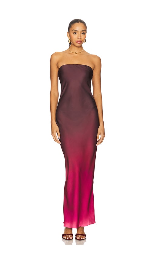 ROCOCO SAND Strapless Maxi Dress