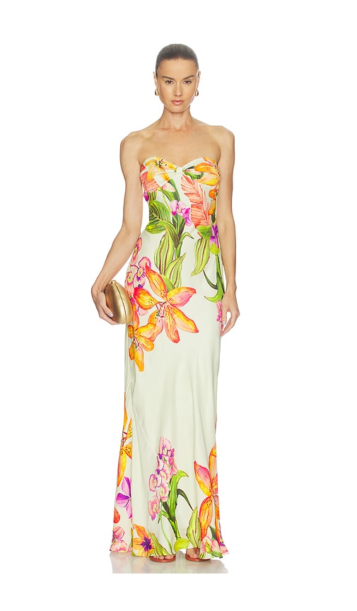 ROCOCO SAND Strapless Maxi Dress