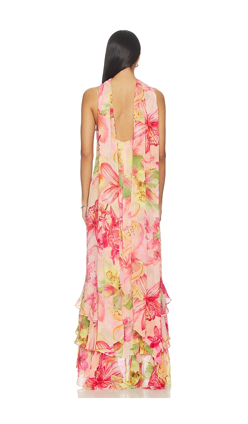  Rococo Sand Maxivestido Encaje Lace Maxi Dress En Color Rosado Talla M  (también En S, Xs, Xxl, Xxs). 