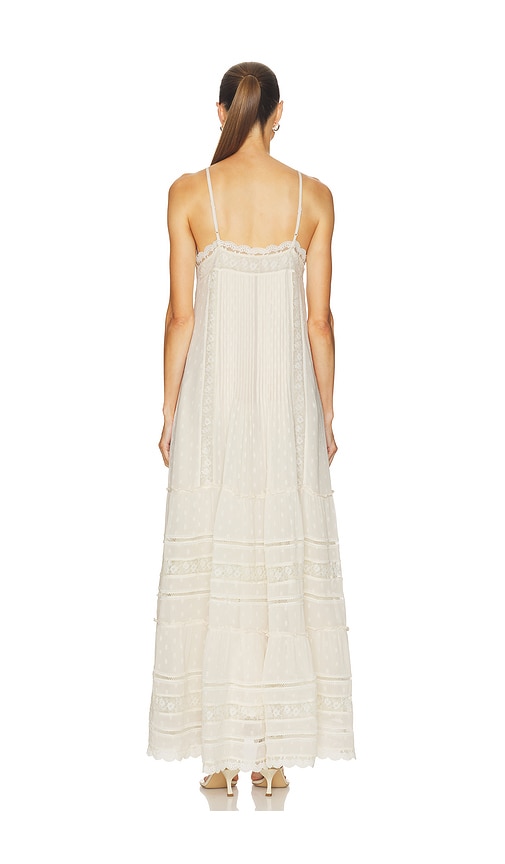  Rococo Sand Maxivestido Encaje Lace Maxi Dress En Color Crema Talla L  (también En M, S, Xl, Xs, Xxl, Xxs). 