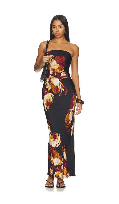 Strapless Maxi Dress by Rococo Sand in Black
