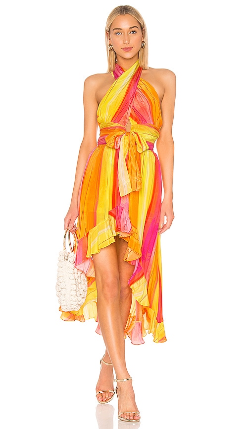 Universe Printed Concept Dress