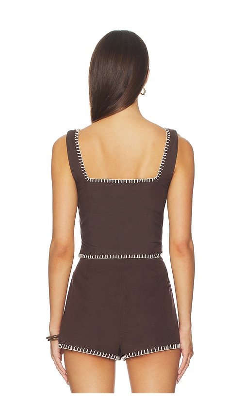  Rococo Sand Oberteil Top In Brown. Größe S. Also In Xl. 