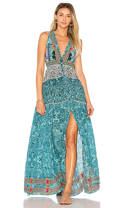 rococo sand maxi dress