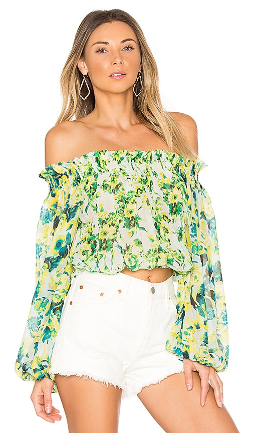 TOP FLEURI ROMANTIQUE