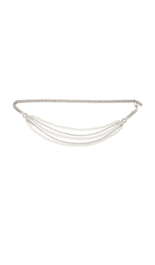 Retroféte Chloe パールベルト In Silver