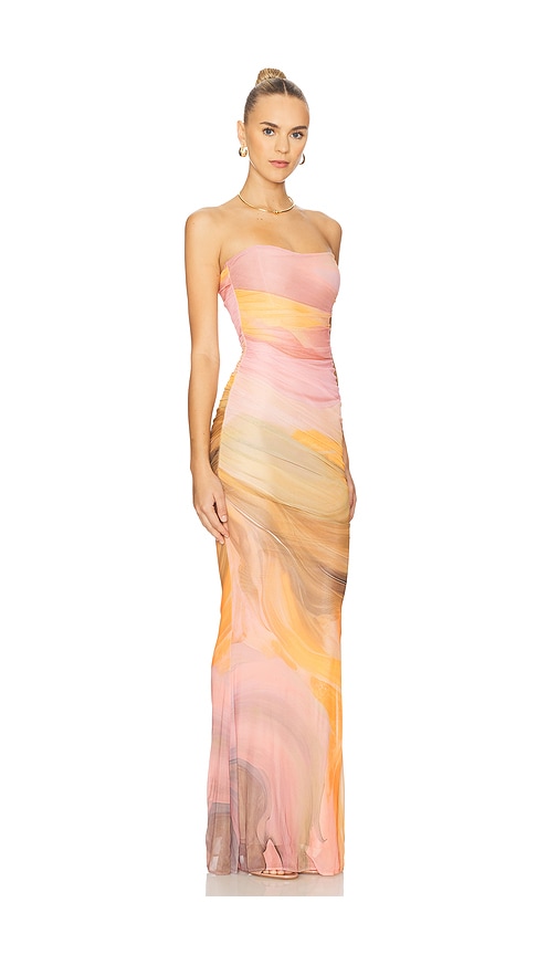 Retroféte Isadore Dress In Multi