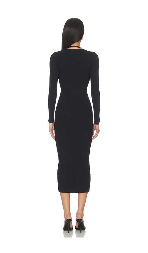 Retrofete Strickkleid Lorella In Black. Größe S. Also In Xs, M, L. 