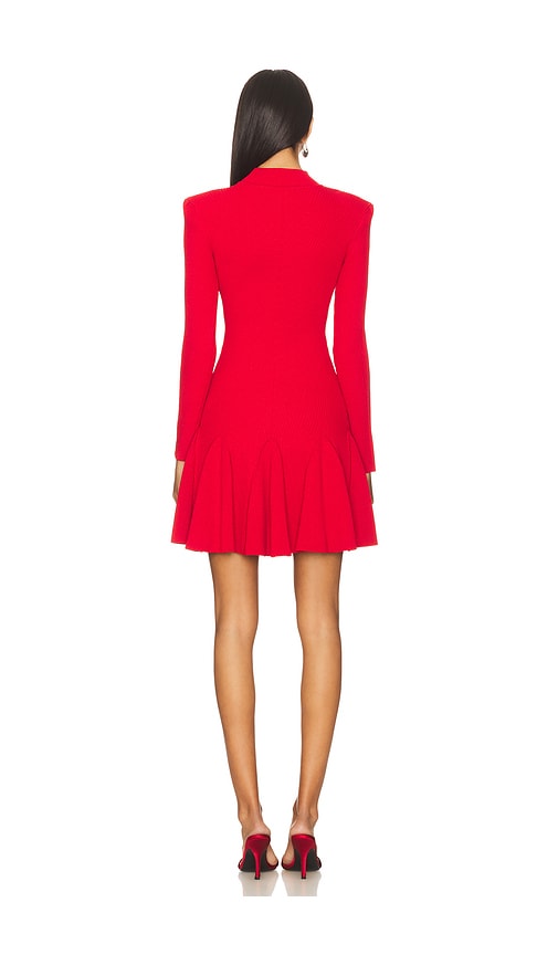  Retrofete Strickkleid Sydonie In Red. Größe Xs. Also In S. 
