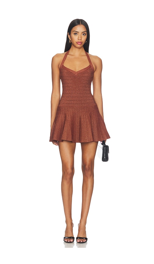 retrofete Delwen Knit Dress in Brown. - size L (also in M, S, XL, XS)
