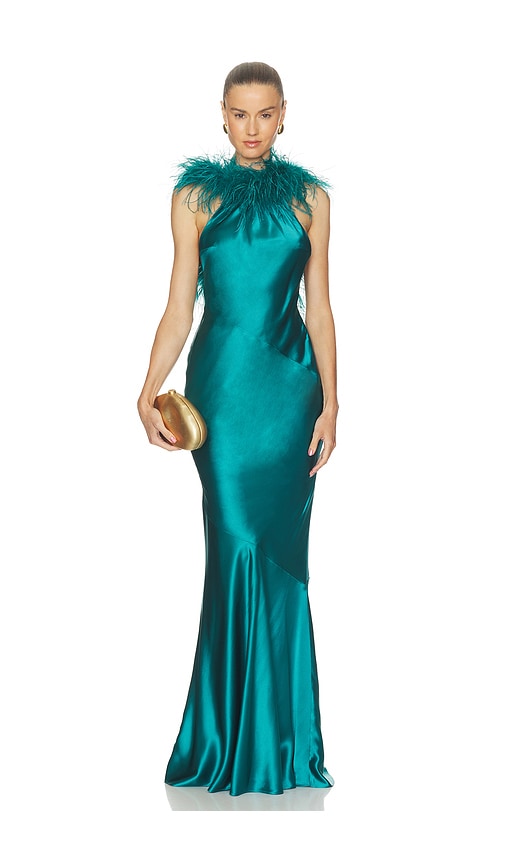 Brisbane Dress by Retrofete in Sarcelle