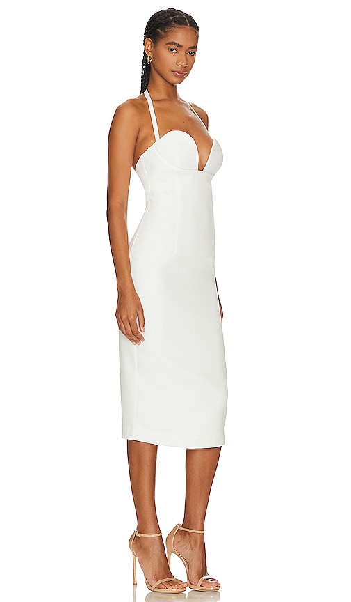 Shop Retroféte Cheryl Dress In White