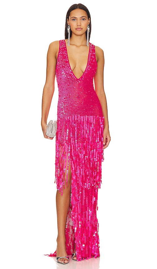 white christmas dresses SEQUIN CROCHET MIDI DRESS – White Boutiques main image 1