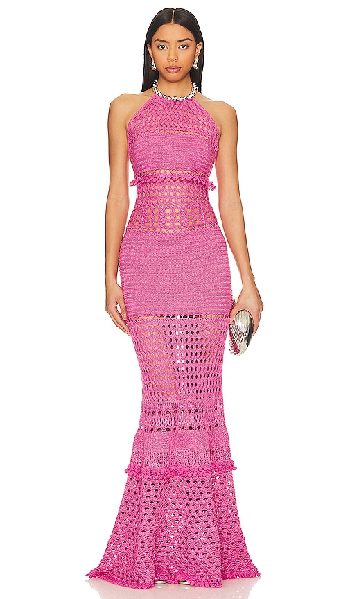 Shop Retroféte Mesa Dress In Pink