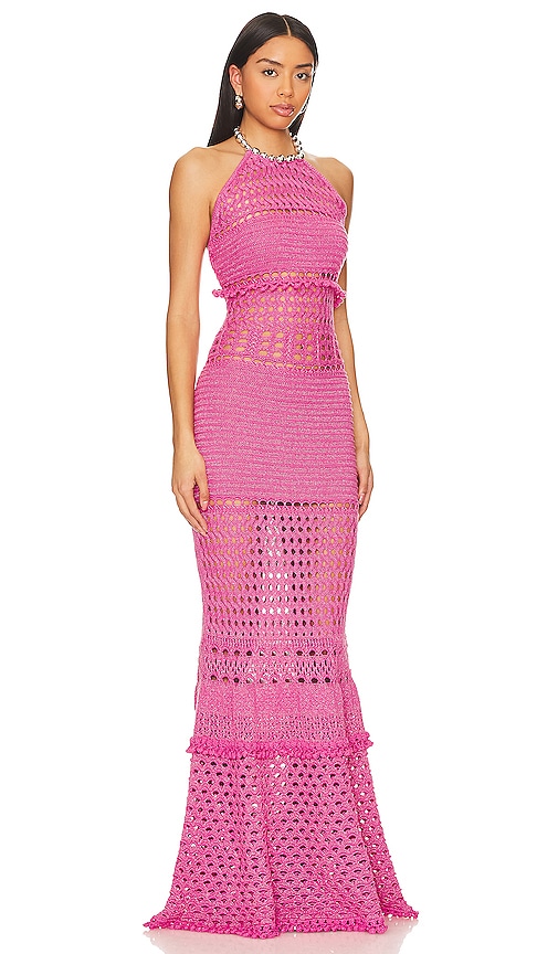 Shop Retroféte Mesa Dress In Pink