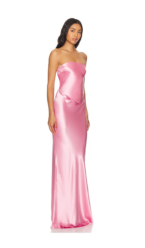 Shop Retroféte Skye Dress In Fondant Pink