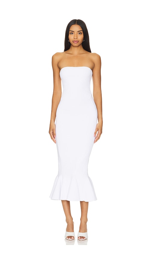 Shop Retroféte Tillee Dress In White