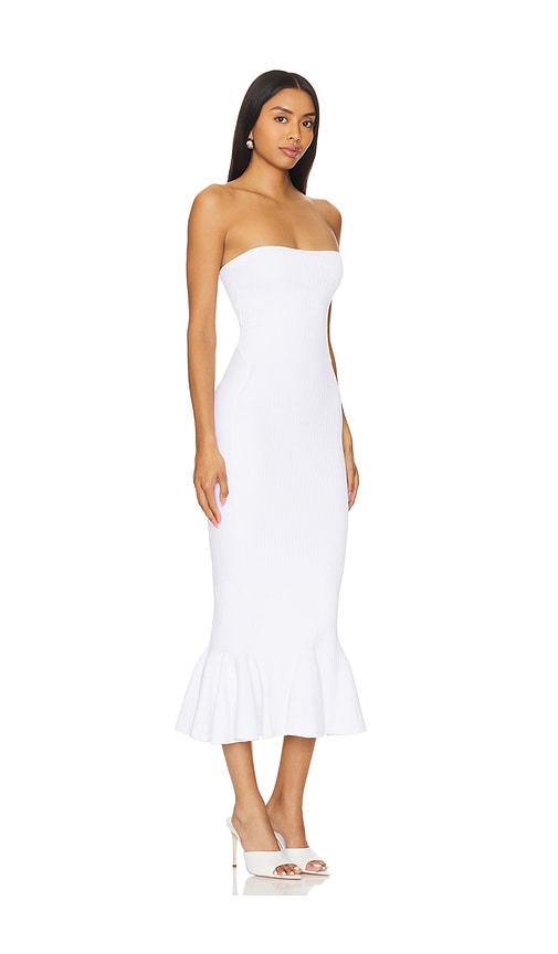 Shop Retroféte Tillee Dress In White