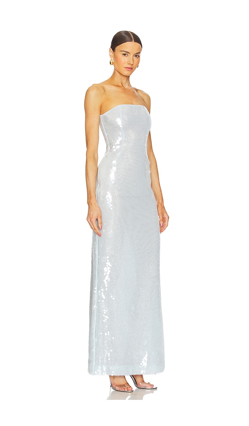Retroféte Beth Sequin Dress Dove In Multi