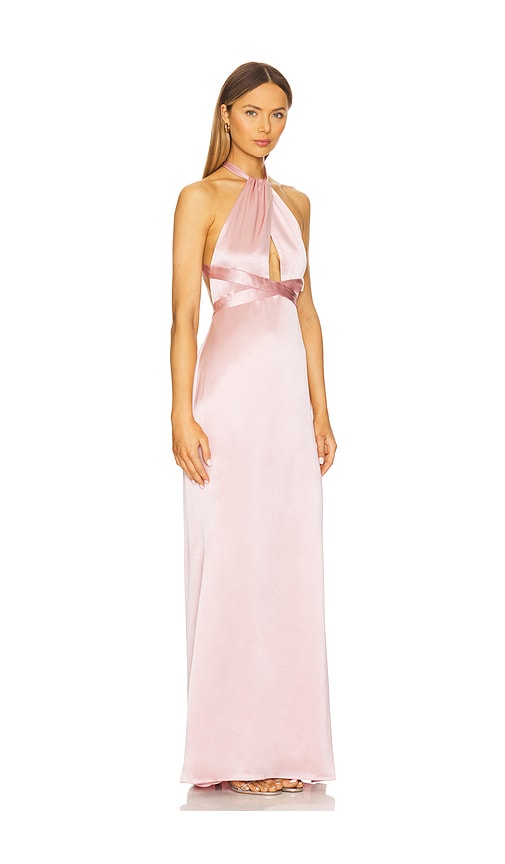 Retroféte Magnolia Dress In Primrose