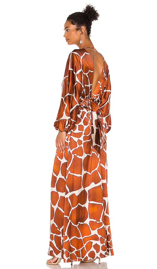 giraffe pintuck mini dress