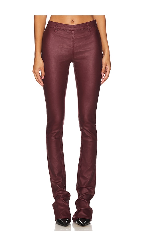 Shop Retroféte Danica Pant In Coated Port