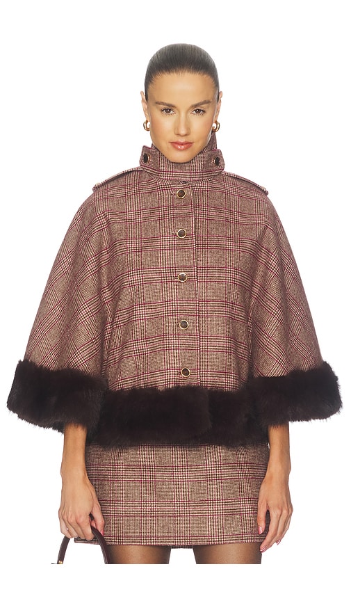 Salinas Cape by Retrofete in Heritage Plaid