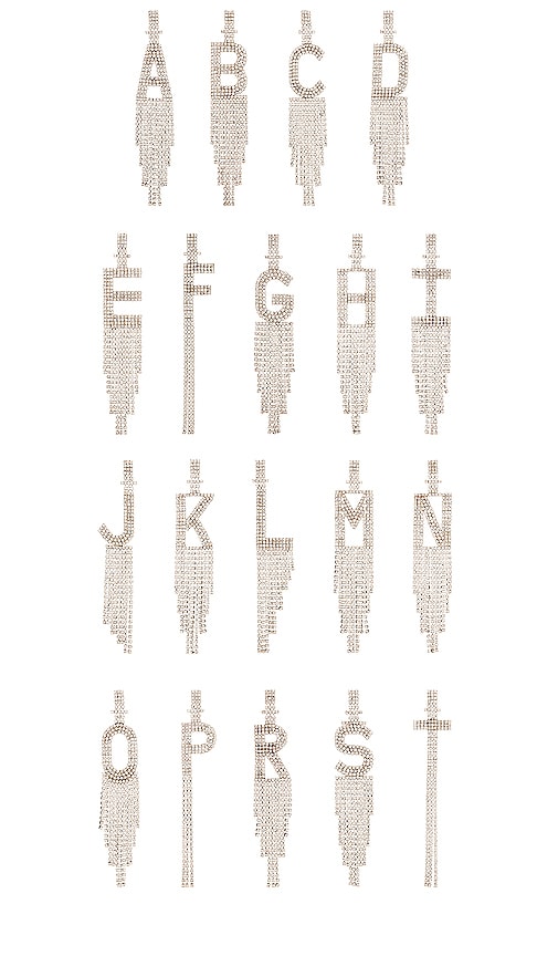 Alphabet Earring