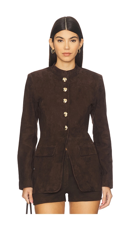 Retroféte Callandra Jacket In Brown