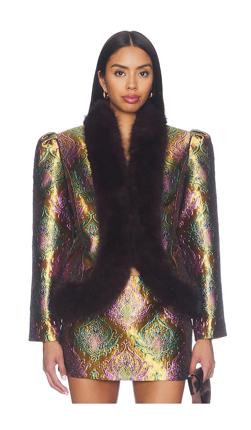Delphira Brocade Jacket