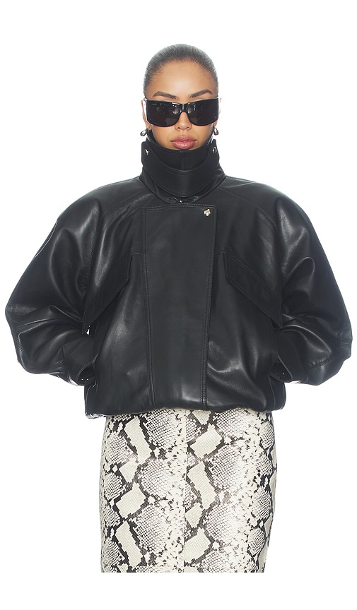 Sylvana Leather Jacket by Retrofete in Black