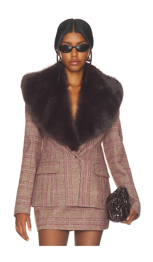 Drearry Blazer by Retrofete in Heritage Plaid