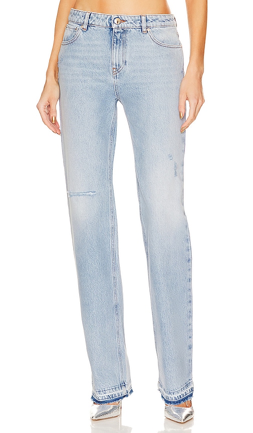 retrofete West Straight Leg Jean in Celeste | REVOLVE