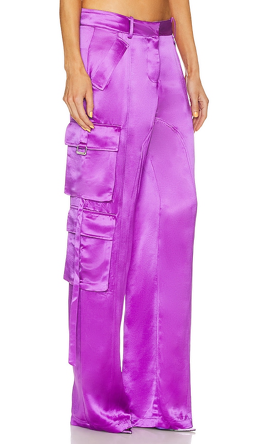 Shop Retroféte Andre Pant In Orchid Purple