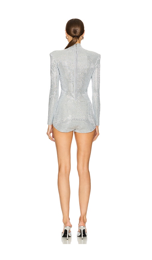  Retrofete Kurzoverall Aus Strick Auburn In Grey. Größe S. Also In M, Xl, Xxl. 