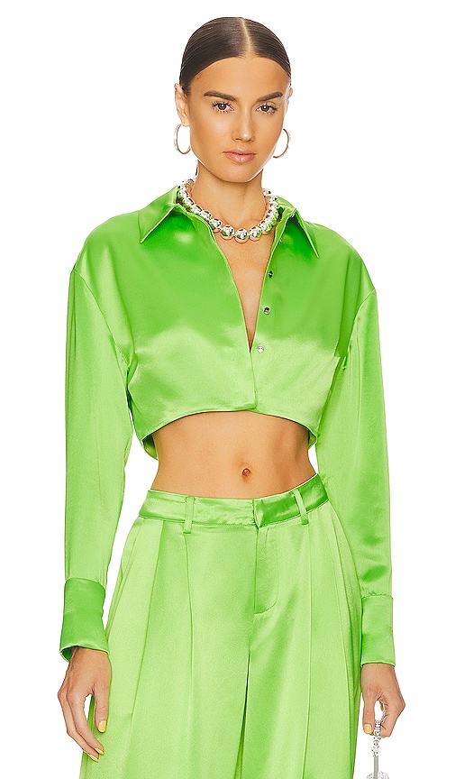 retrofete Barreto Shirt in Lime Punch | REVOLVE