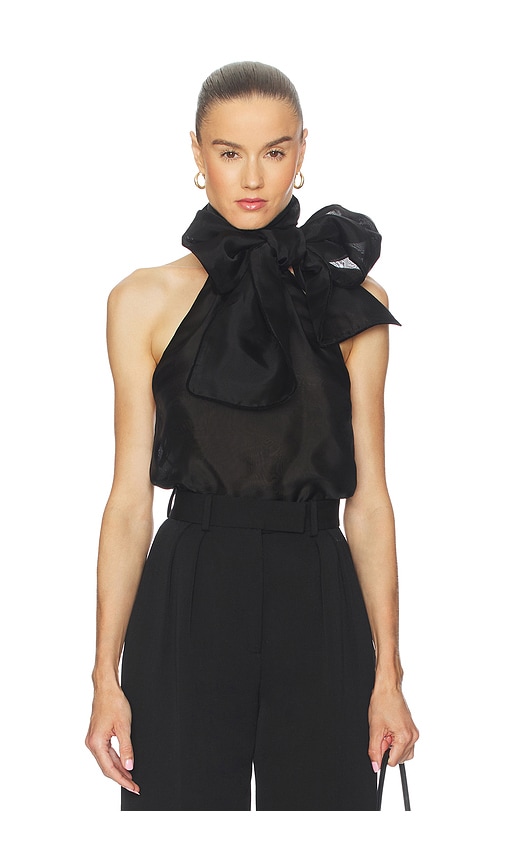 Retroféte Indira Top In Black