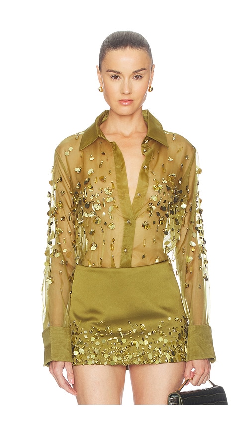 Quilly Embroidered Blouse