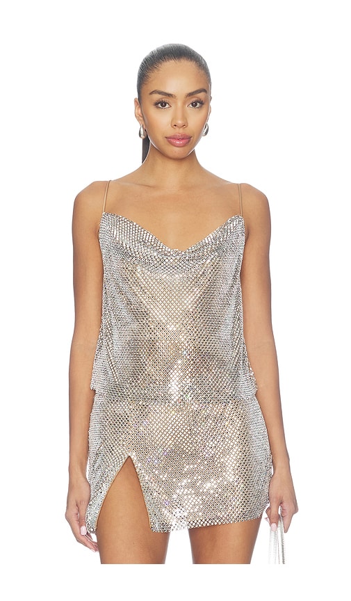 Shiloh Cami by Retrofete in Nude Silver