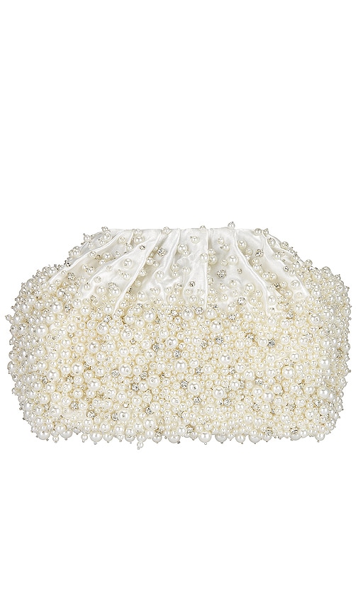 retrofete Magalie Pearl Bag in Off White