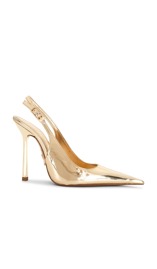 Carrie Slingback Pump by Retrofete in Gold
