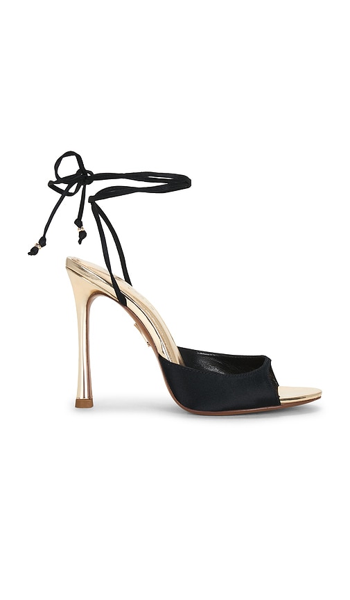 Arbella Sandal by Retrofete in Black Gold