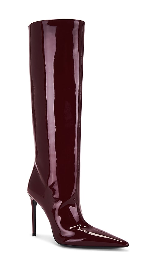 Retroféte Boot Lyra In Burgundy