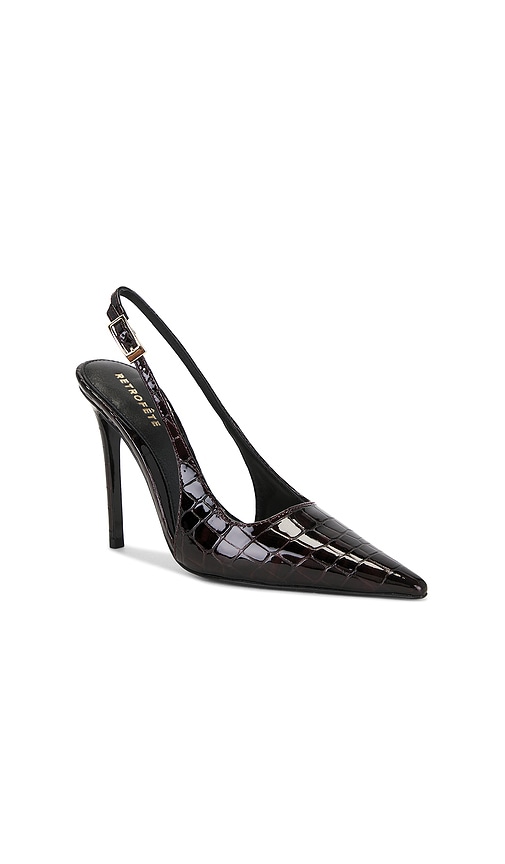 Retroféte Cindy Slingback In Black