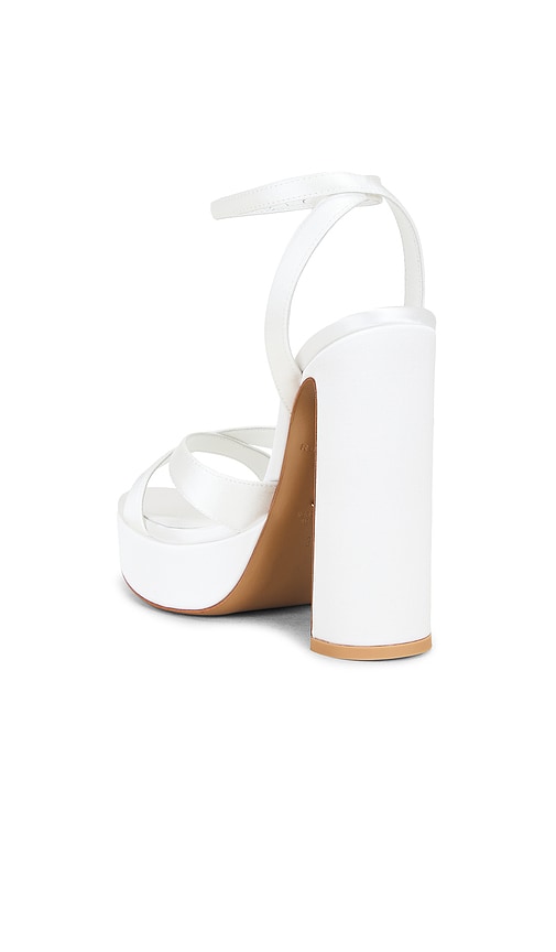  Retrofete Sandalia Melodia Platform En Color Blanco Talla 36  (también En 36.5, 37, 37.5, 38, 38.5, 39, 39.5, 40). 