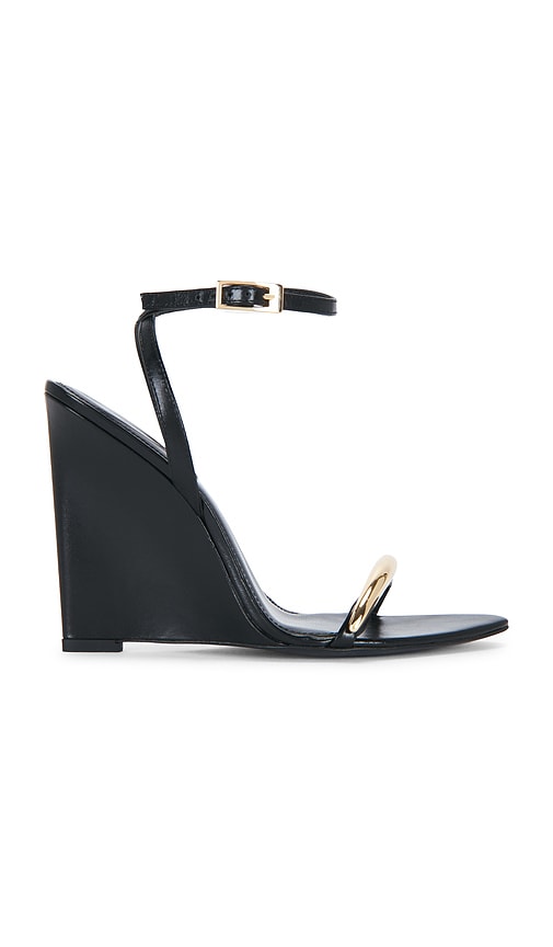 Retroféte Nola Wedge Sandal In Black