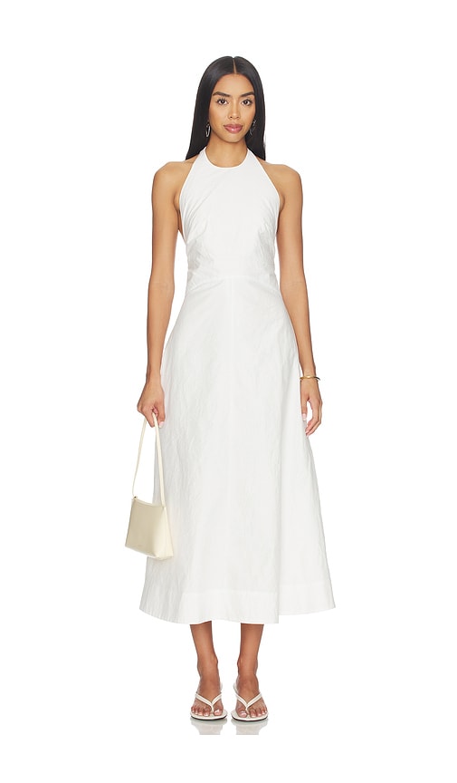 Rohe Halter Textured Cotton Dress